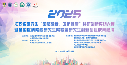 喜报：课题组在2025年江苏省研究生“医防融合，卫护健康”科研创新实践大赛中斩获佳绩
